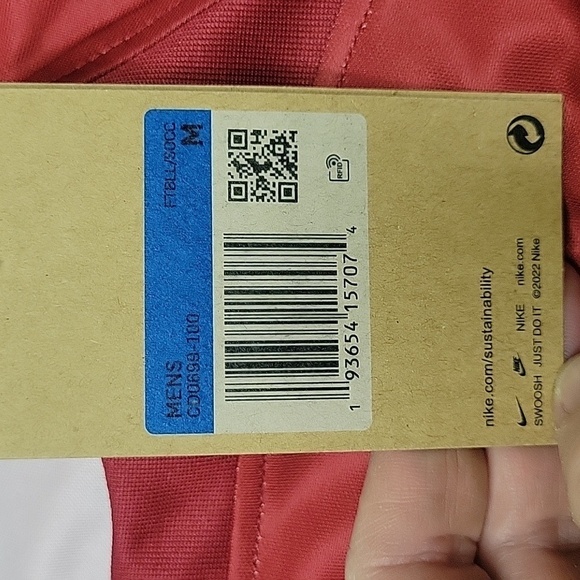 NIKE Portugal Soccer Jersey Stadium Home (Cristiano Ronaldo) - Men's - Picture 10 of 11